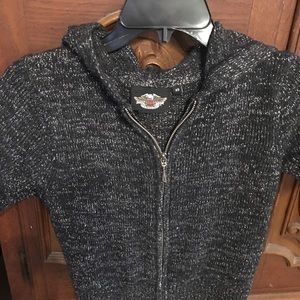 Harley Davidson women’s short sleeve sweater.
